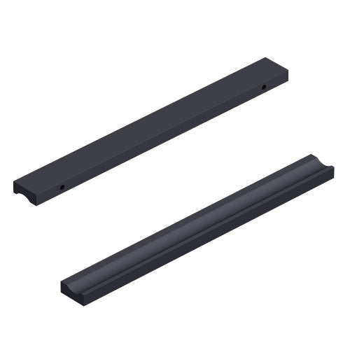 3064 Series Matte Black Aluminum Cabinet Pull 1