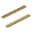 3064 Series Brushed Brass Aluminum Cabinet Pull 1