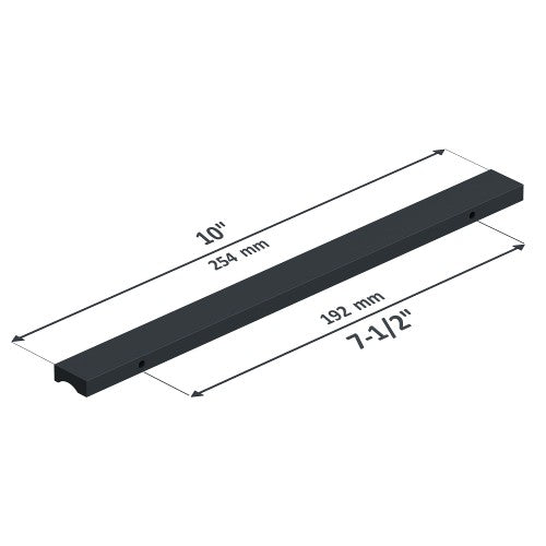 3064 Series Chrome Aluminum Cabinet Pull 6
