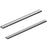 3064 Series Chrome Aluminum Cabinet Pull 1