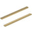 3064 Series Brushed Brass Aluminum Cabinet Pull 1