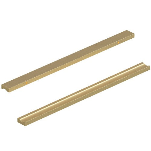 3064 Series Brushed Brass Aluminum Cabinet Pull 1