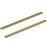 3064 Series Brushed Brass Aluminum Cabinet Pull 1