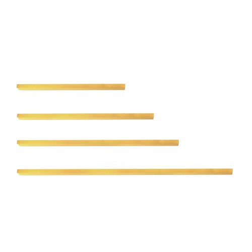 3064 Series Brushed Brass Aluminum Cabinet Pull 4