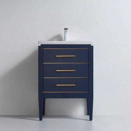 3064 Series Brushed Brass Aluminum Cabinet Pull 5