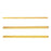 3064 Series Brushed Brass Aluminum Cabinet Pull 3