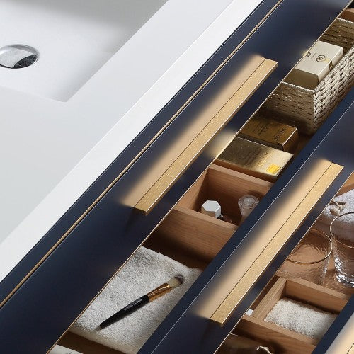 3064 Series Brushed Brass Aluminum Cabinet Pull 5