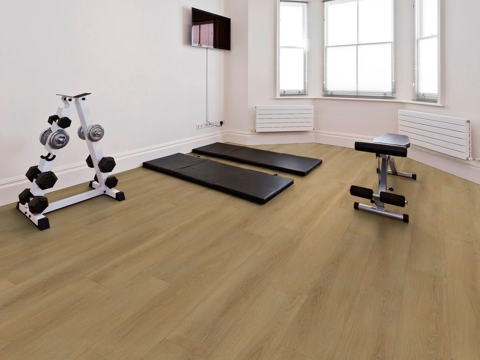 Dwell Vinyl Warm Honey Resilient Luxury Vinyl Plank ScufResist 2