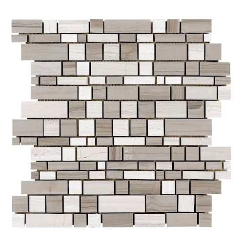 Jeffrey Court Stream Stone Moderna C Global Grey / Transitional Taupe ...