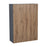 Wallkitchens Wood Natural Teak  Wall Cabinet Natural Teak 1
