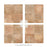 Kings Porcelain Nonna with White Corner Star Tile Mixed 4