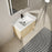 Wood Oak Bathroom Vanity Oak 2