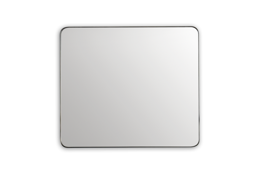 High Density Fiberboard (HDF) Black Bathroom Mirror 1
