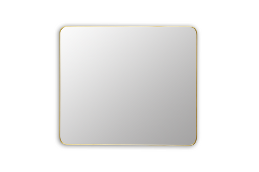 High Density Fiberboard (HDF) Gold Bathroom Mirror 1