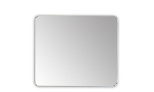 High Density Fiberboard (HDF) White Bathroom Mirror 1