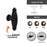 3131 Series Oil Rubbed Bronze Metal Cabinet Knob 7