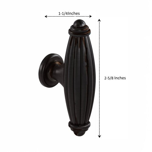 3131 Series Oil Rubbed Bronze Metal Cabinet Knob 2