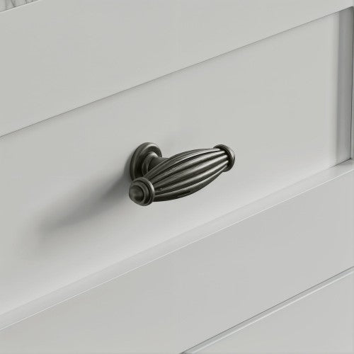 3131 Series Black Nickel polish by Machine w/ Dull Lacquer Metal Cabinet Knob 2