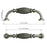 3131 Series Black Nickel polish by Machine w/ Dull Lacquer Metal Cabinet Pull 5