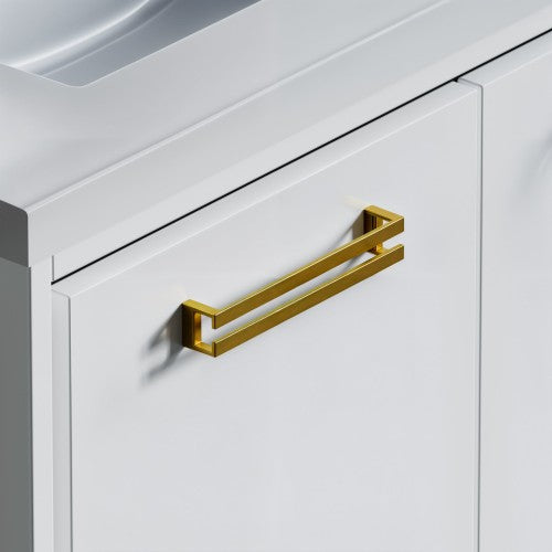 3137 Series Brushed Brass Metal Cabinet Pull 2