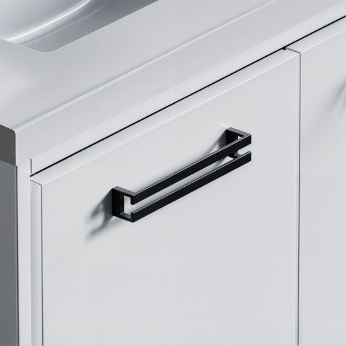 3137 Series Matte Black Metal Cabinet Pull 2