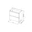 Comfort Wood Gray Matte Bathroom Vanity Gray Matte 7