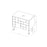 Dune Wood Blue Matte Bathroom Vanity Blue Matte 7