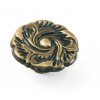 Classic Traditions Provincial  Zinc Alloy Cabinet Knob Antique Brass 1
