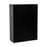 Wallkitchens Wood Black Matte Wall Cabinet Black Matte 1