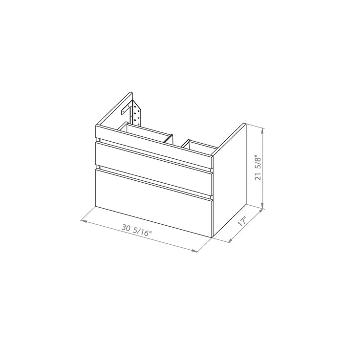 Palm Beach Wood Green Matte Bathroom Vanity Green Matte 7