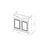 Classic Wood Brown Matte Bathroom Vanity Brown Matte 7