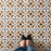 Vaudeville Porcelain Octagon Deco Zimer Tile Matte 6