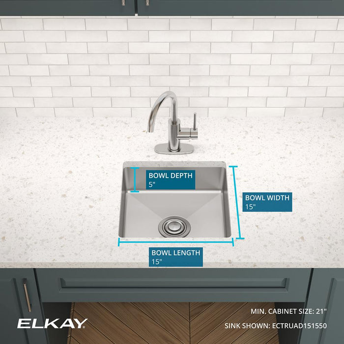 Crosstown Stainless Steel Kitchen Sink 8