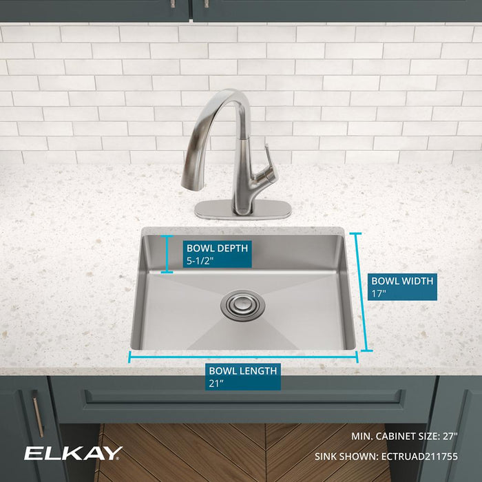 Crosstown Stainless Steel Kitchen Sink 8