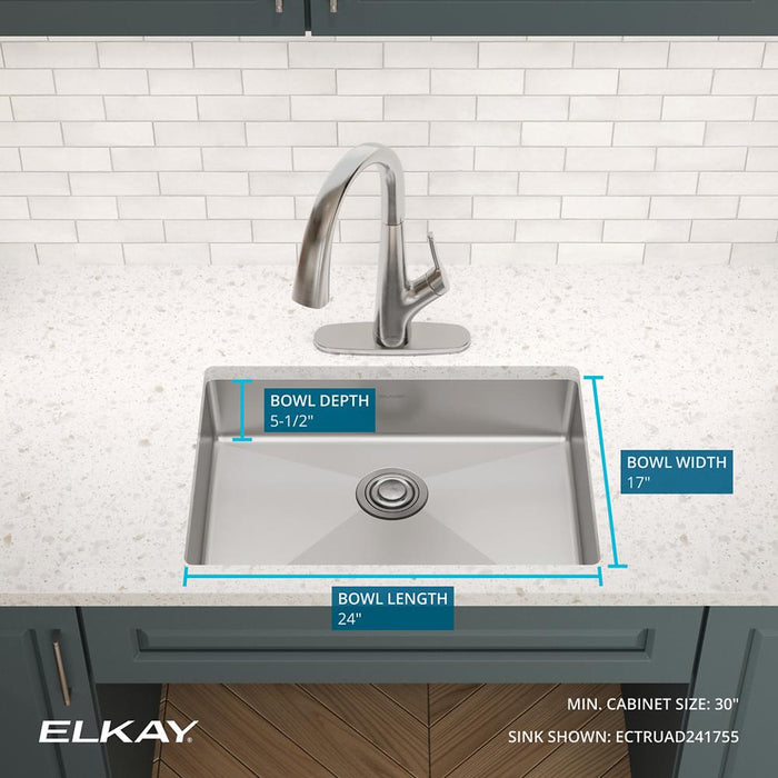 Crosstown Stainless Steel Kitchen Sink 10