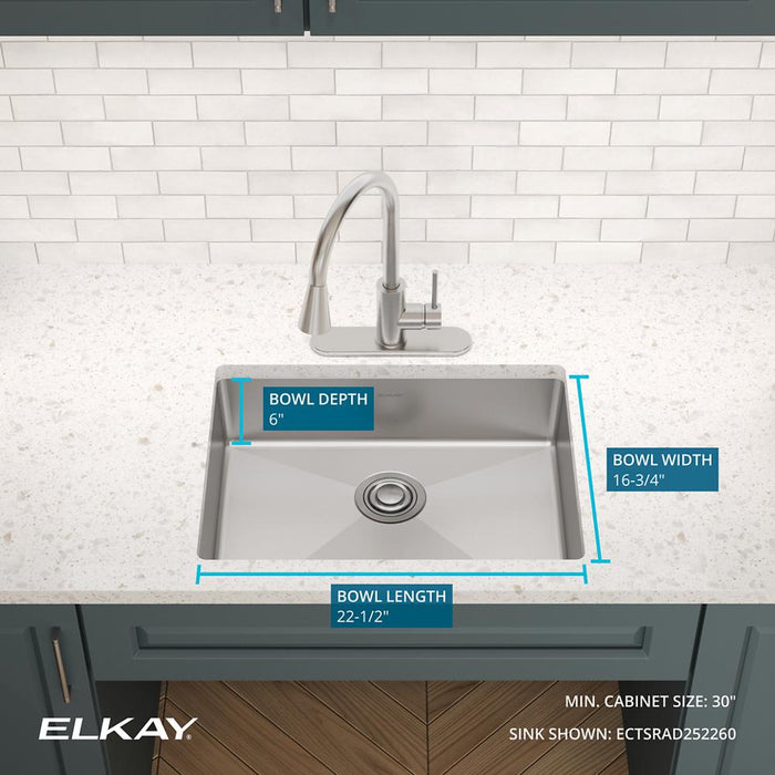 Crosstown Stainless Steel Kitchen Sink 11