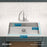 Crosstown Stainless Steel Kitchen Sink 12