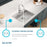 Crosstown Stainless Steel Kitchen Sink 8