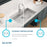 Crosstown Stainless Steel Kitchen Sink 9