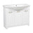 Classic Wood White Matte Bathroom Vanity White Matte 1