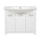 Classic Wood White Matte Bathroom Vanity White Matte 5