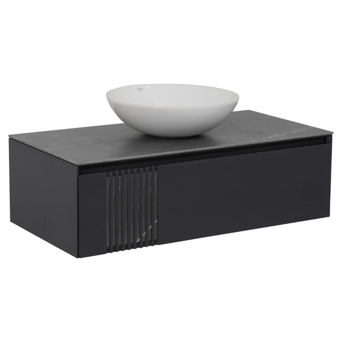 Manhattan Wood Concrete  Bathroom Vanity Concrete 1