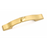 Highline Zinc Alloy Cabinet Pull Satin Brass 1
