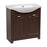 Classic Wood Brown Matte Bathroom Vanity Brown Matte 1
