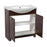 Classic Wood Brown Matte Bathroom Vanity Brown Matte 3