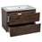 Comfort Wood Rosewood  Bathroom Vanity Rosewood 3