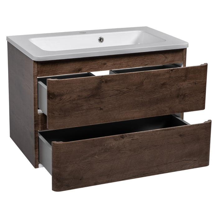 Comfort Wood Rosewood  Bathroom Vanity Rosewood 3