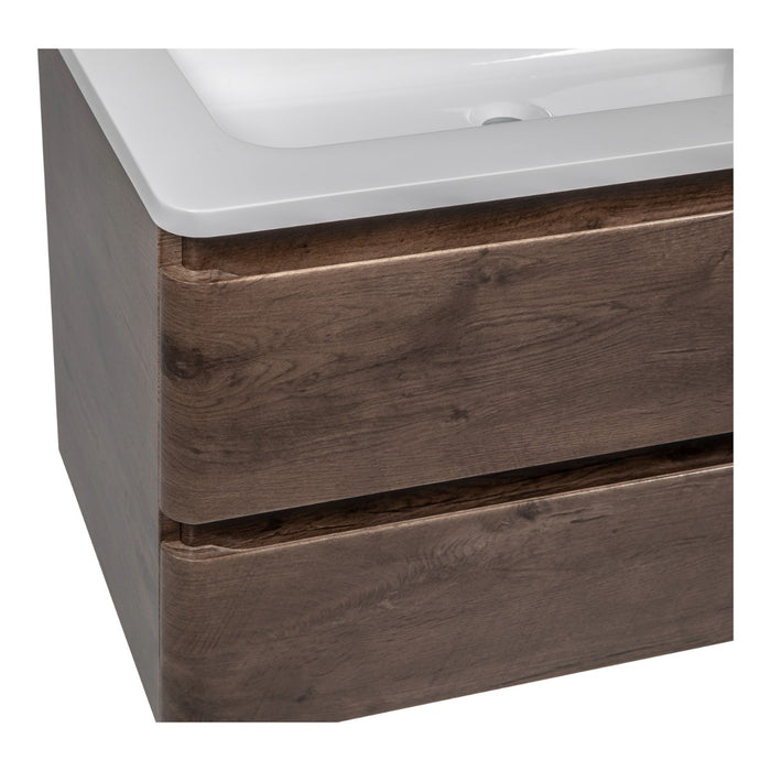 Comfort Wood Rosewood  Bathroom Vanity Rosewood 6