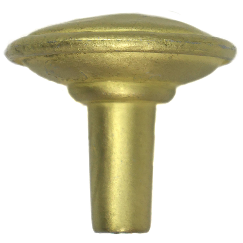 Merlot Zinc Alloy Cabinet Knob Satin Brass 3