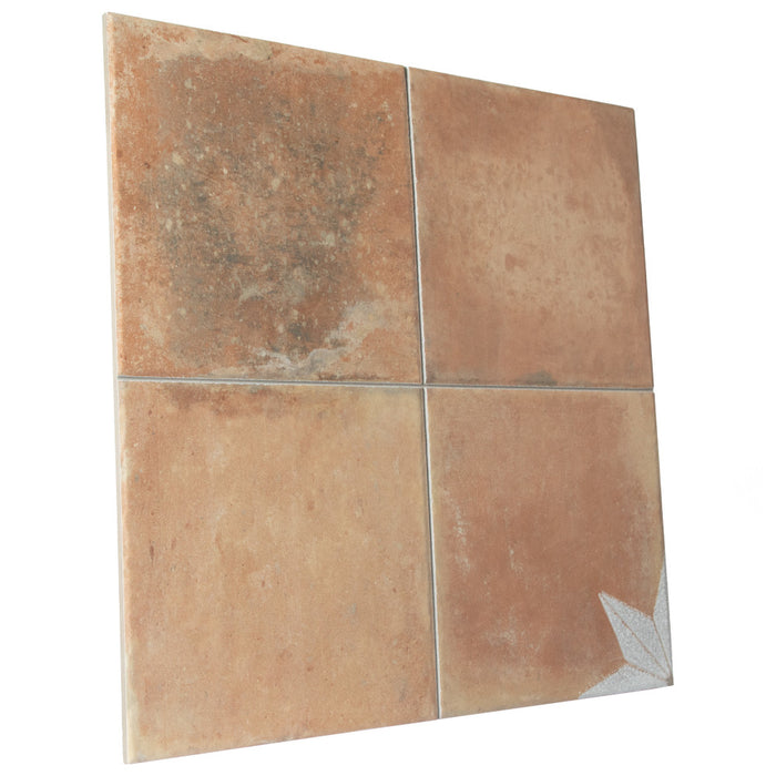 Kings Porcelain Nonna with White Corner Star Tile Mixed 10